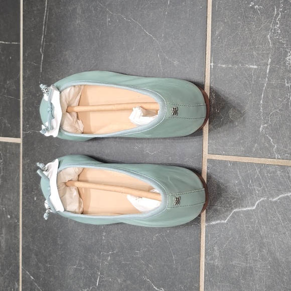 New Sam Edelman Woman's Felicia Luxe Ballet Flats Night Blue 6 - Picture 3 of 8